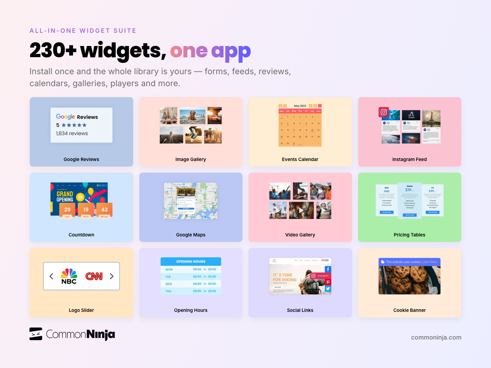 All-in-One Ninja Widget Suite screenshot 1