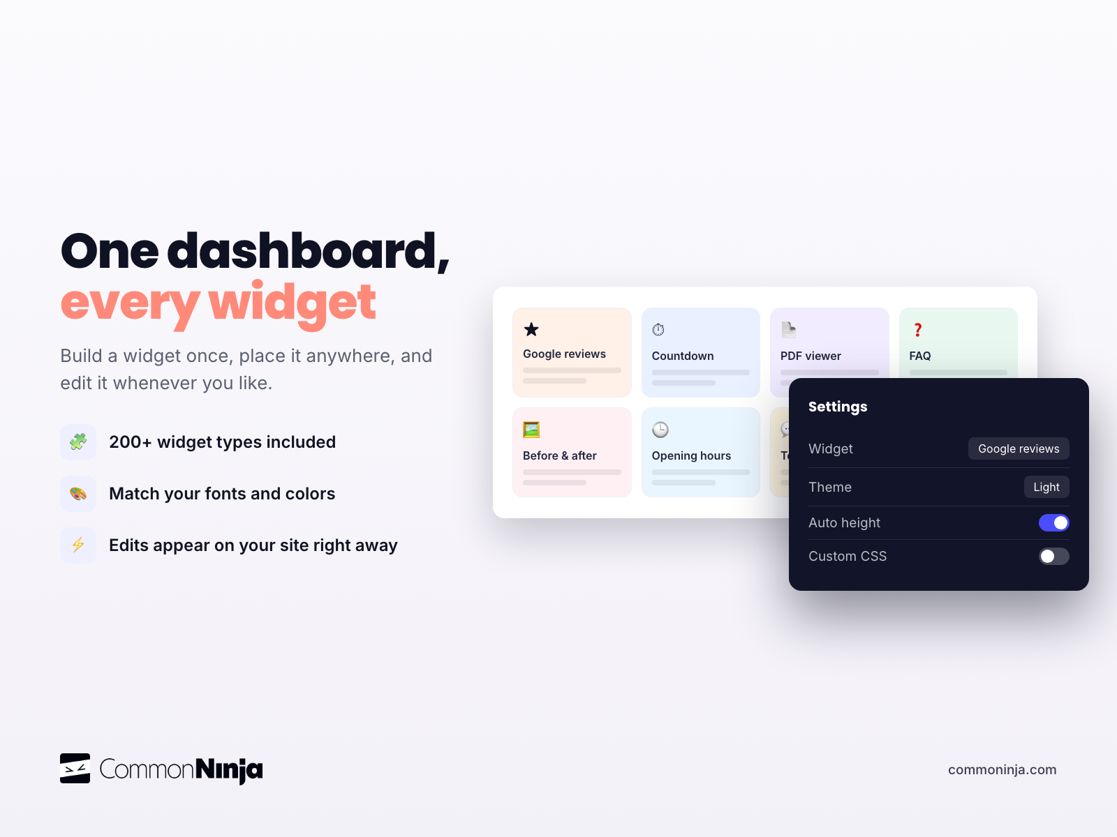 All-in-One Ninja Widget Suite screenshot 3