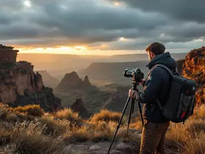 Upptäck Magin i Landskapsfotografi med AI