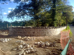 Lime mortar wall (wicklow)