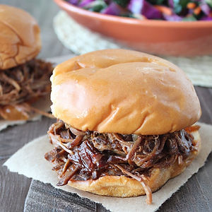 Chopped Brisket Sandwich