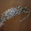 Thumbnail: Silver leafy tiara with crystals