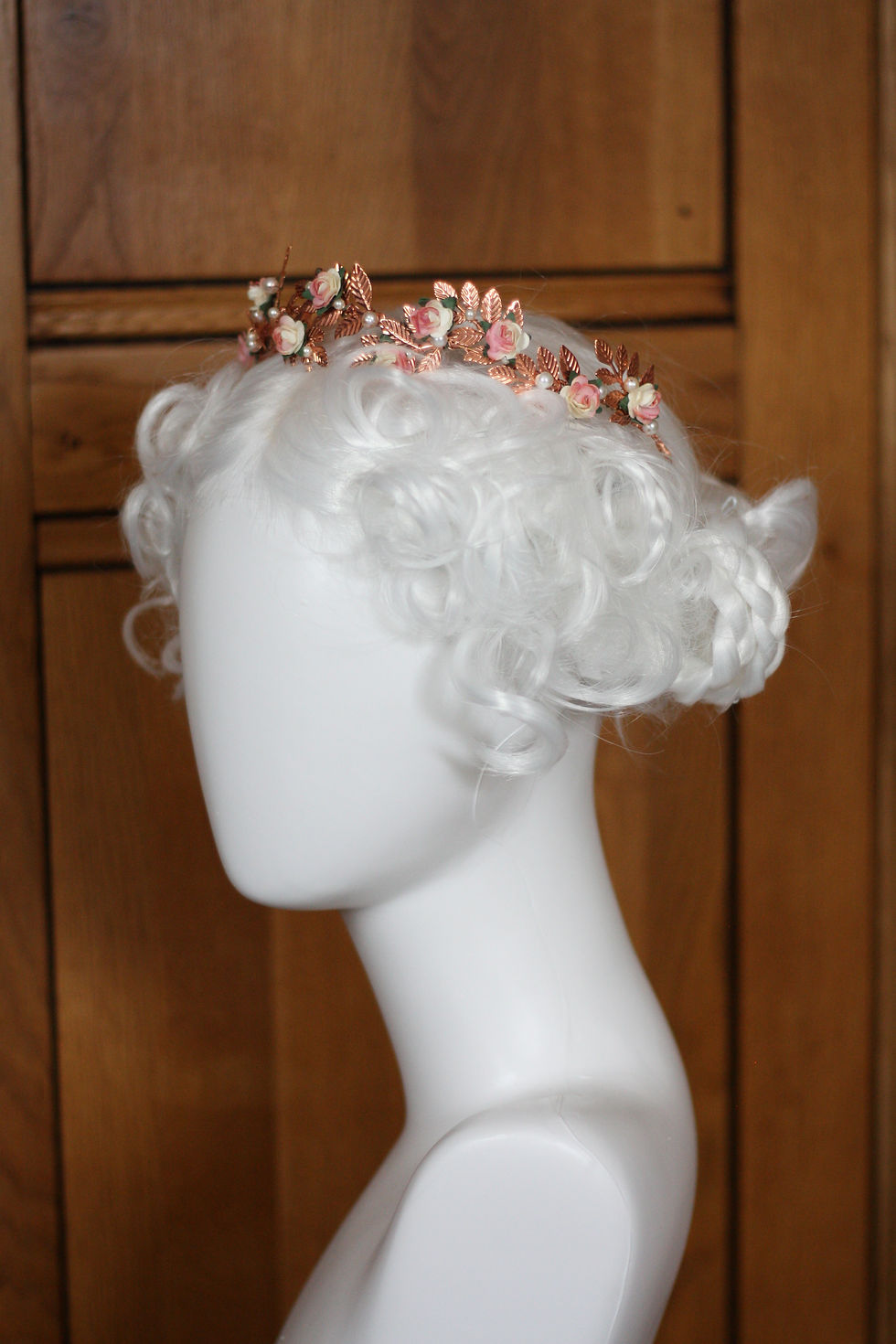Regency style rose gold tiara