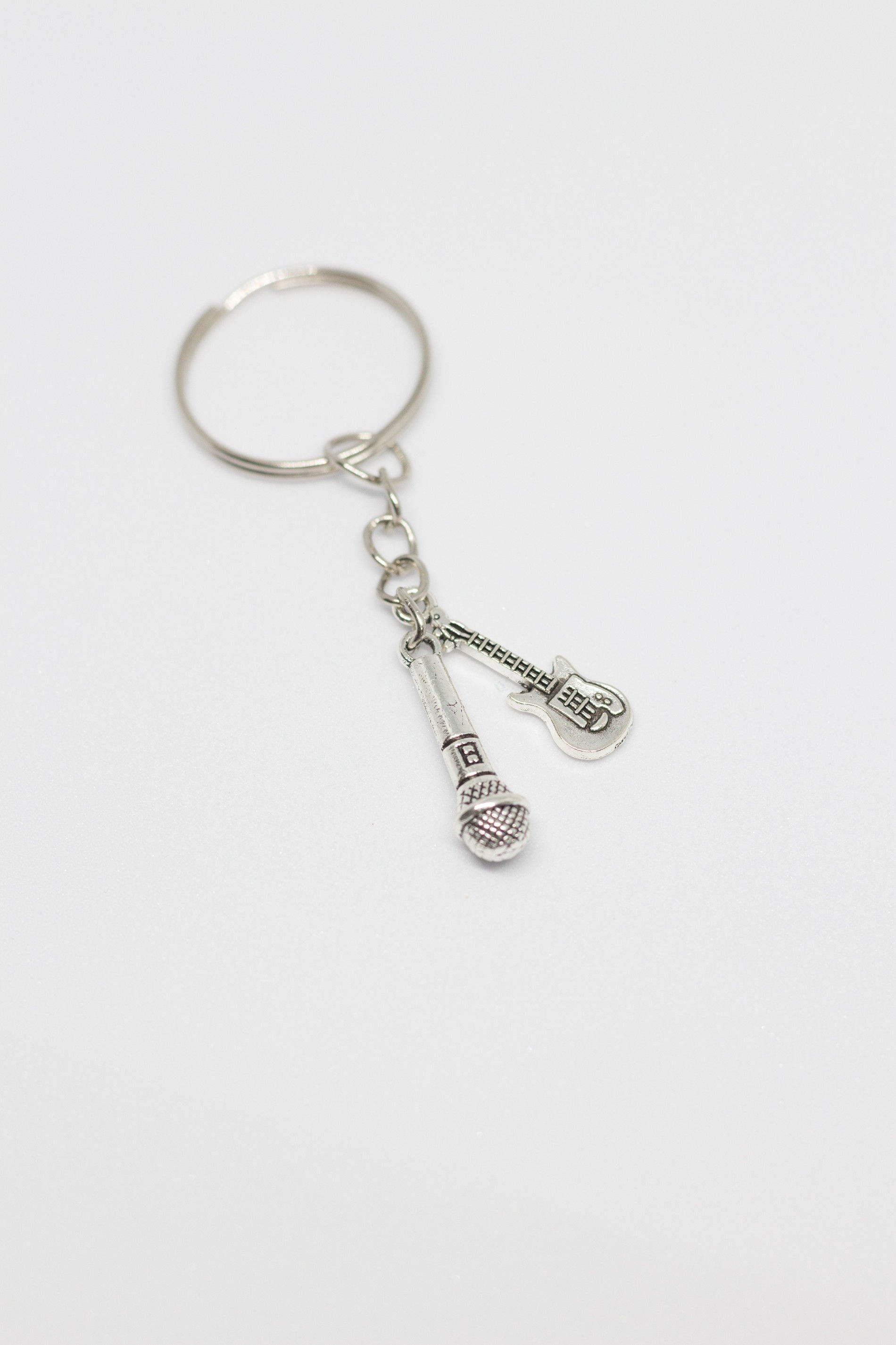 Chaveiro Guitarra e Microfone