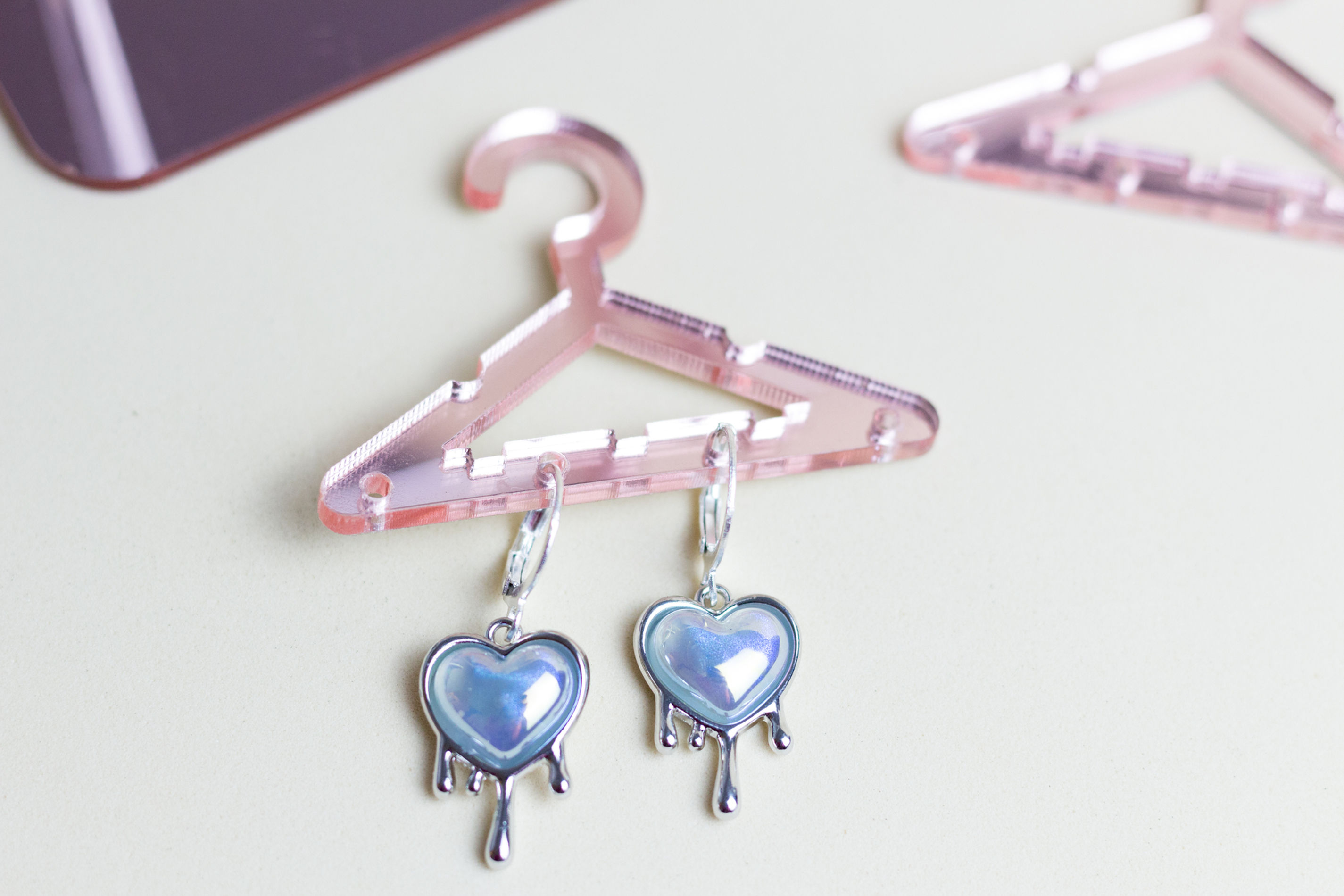 Brinco Coraçao Furta-Cor