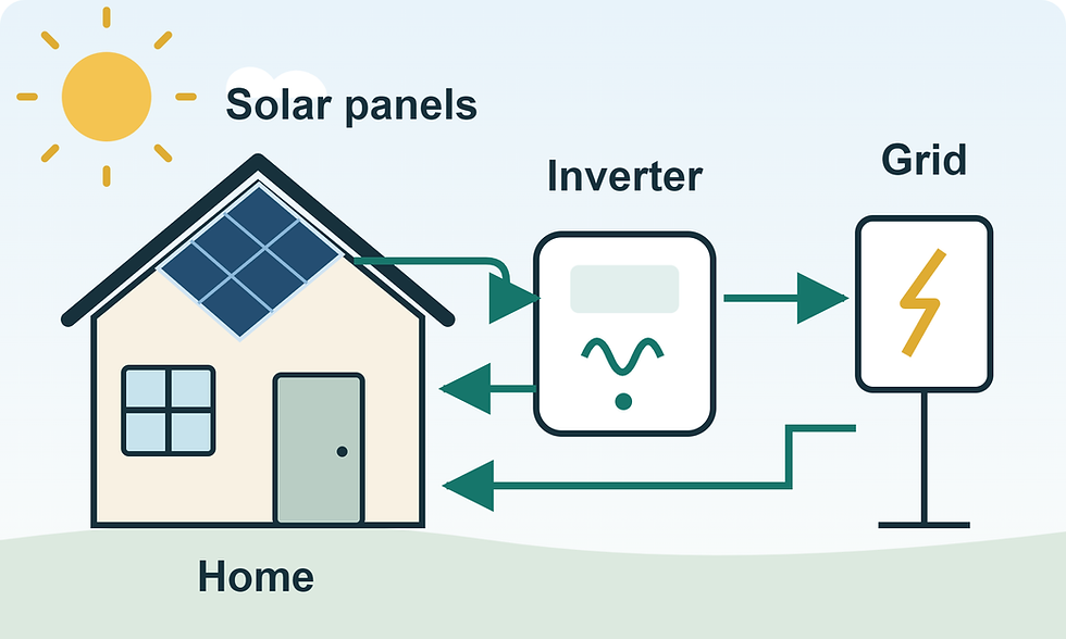Where Does My Solar Electricity Actually Go?