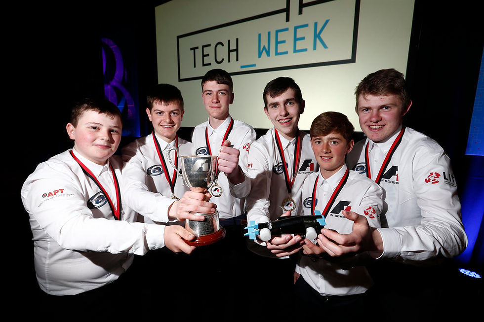 Hurricane Racing (L->R) Joe Reidy, Ciarán McDermott, Jamie McManus, Darren O'Hara Duggan, Tom O'Carroll, Cian McBrearty.