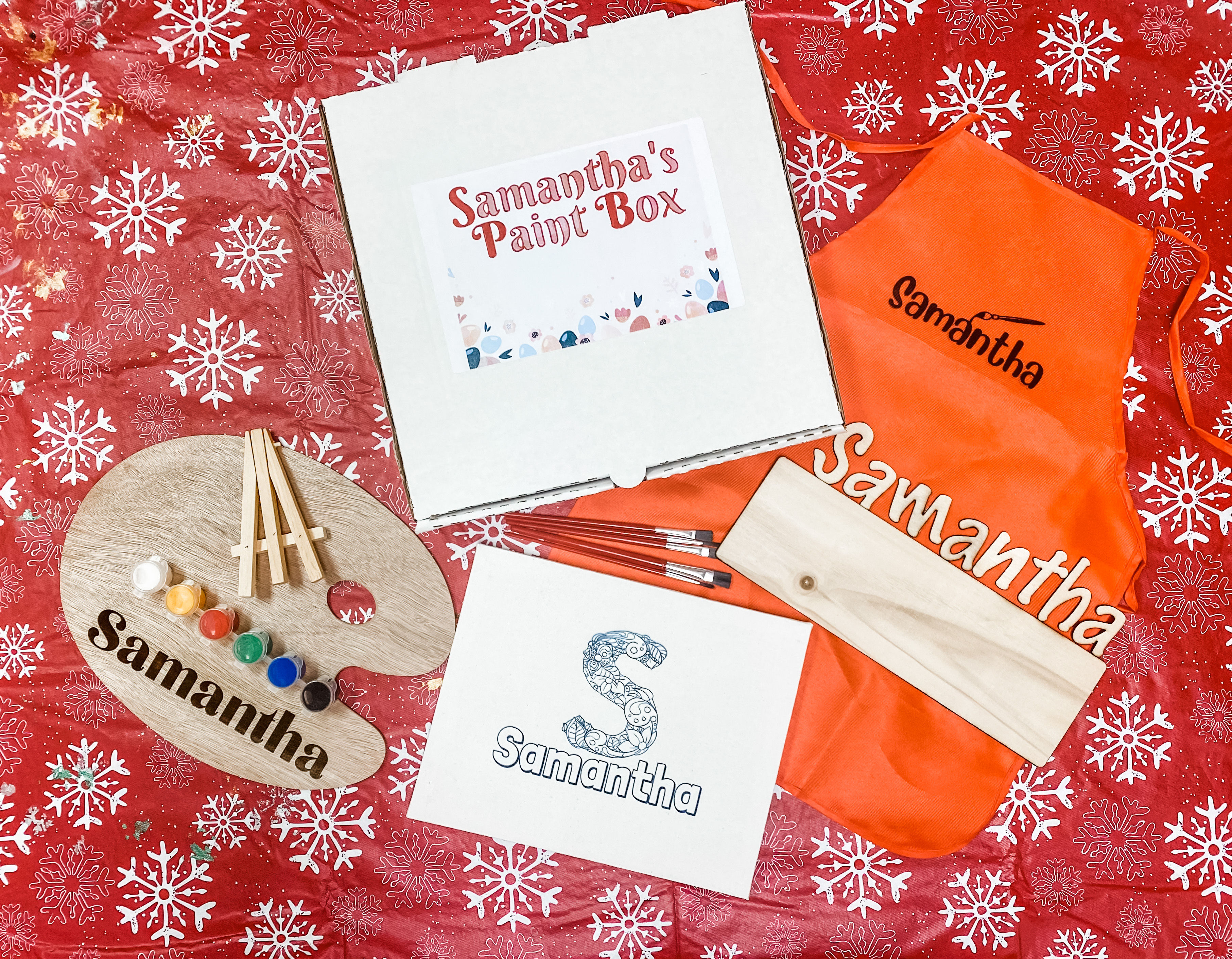 Personalized Children's Paint Box