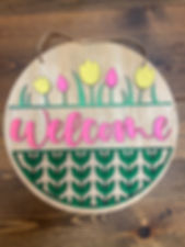 Welcome Tulips