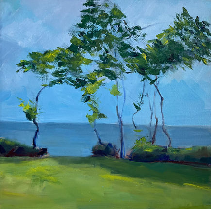 Nancy Sandler Bass- Dancing Trees-18_x18_-Oil on Canvas-1800.00.jpg