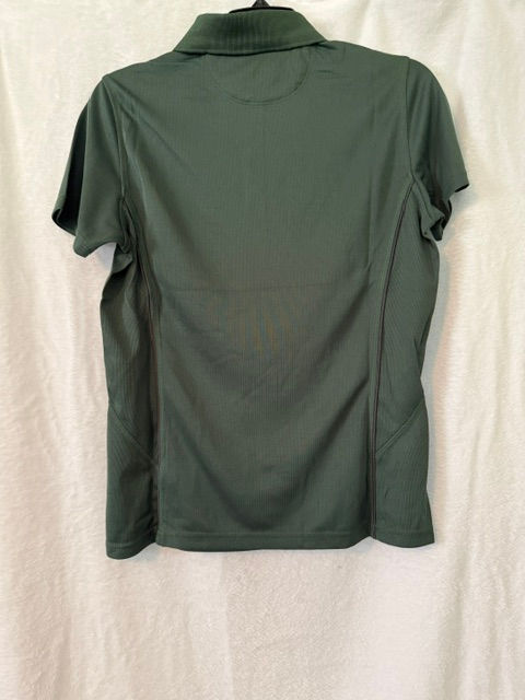 Thumbnail: NWT Clique Women's Green Performance Polo Shirt Size S Moisture Wicking Golf