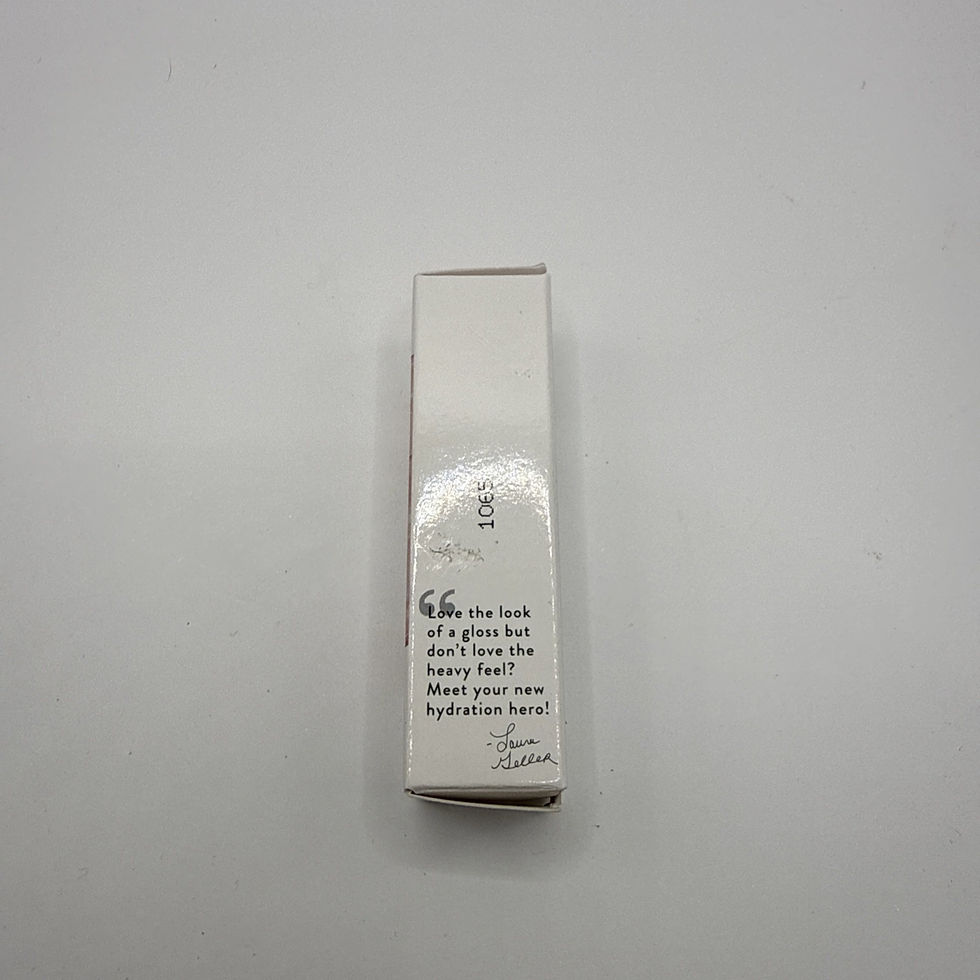 Thumbnail: Laura Geller Glossy Lip Oil Neutral Zone Hydrating Sheer Shine Full Size New