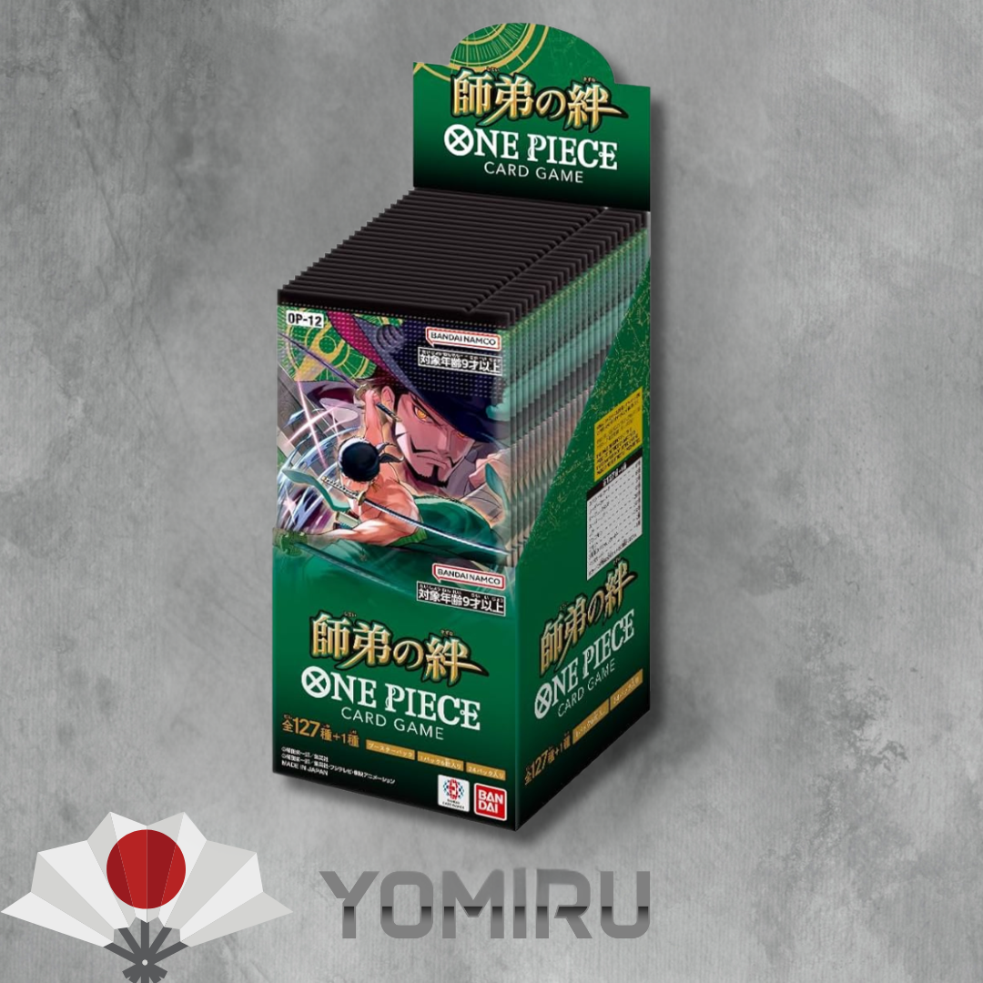 One Piece Card Game OP-12 Legacy of the Master Booster Display Japanisch