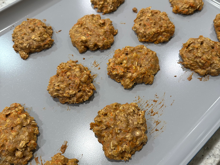 Carrot Oat Cookies