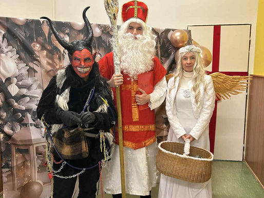 Do školy přišel Mikuláš