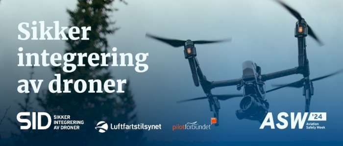 Dronekonferansen + SID = Sant!