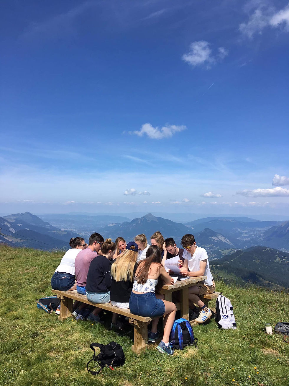 Outdoor classroom