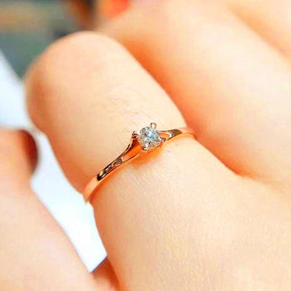 Thumbnail: Classic Solitaire Promise Ring