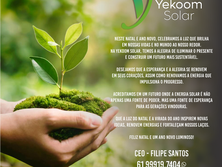 Final de ano chegou, e nós da Yekoom desejamos....