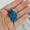 Thumbnail: Octopus Pendant Blue Marble - Alexandria Ocean Collection