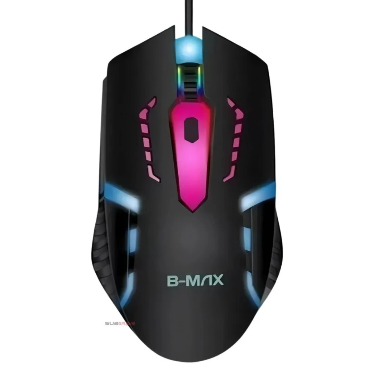 Mouse Gamer com Led Rgb 3600dpi B-MAX