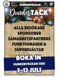 Tack för en fantastisk Dundervecka och Dundermarknad!