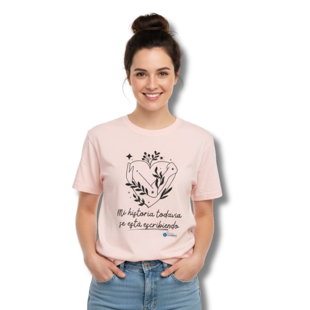 CAMISETA UNISEX TALLA M (AMPLIA) ref: mi historia