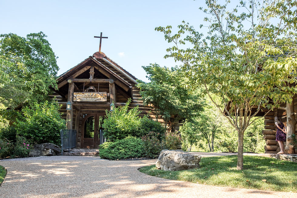 Wedding Venue, Dogwood Canyon Nature Park in Lampe, MO.