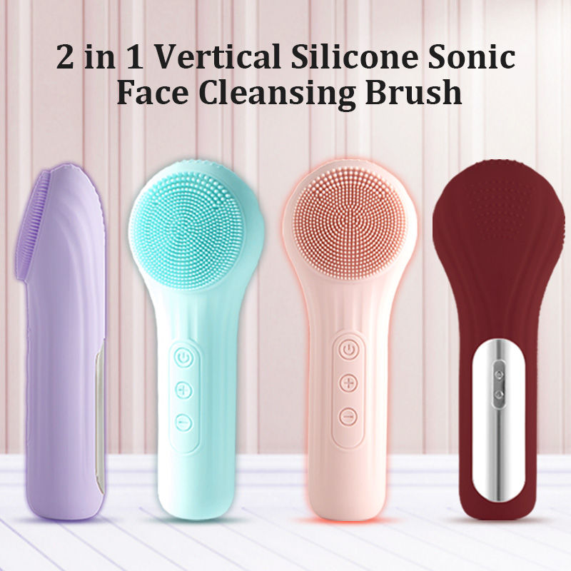 Miniatura: Sonic Waterproof Facial Cleansing Brush for Men & Women Rechargeable Exfoliating