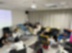 A group discussion happening at a very cozy studio of Mind Matters Academy