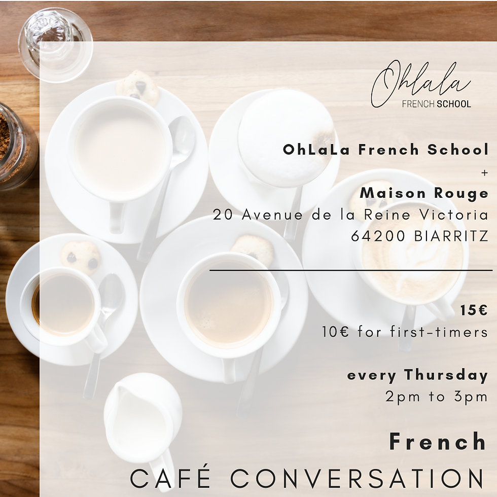 Café Conversation with Ohlala French School