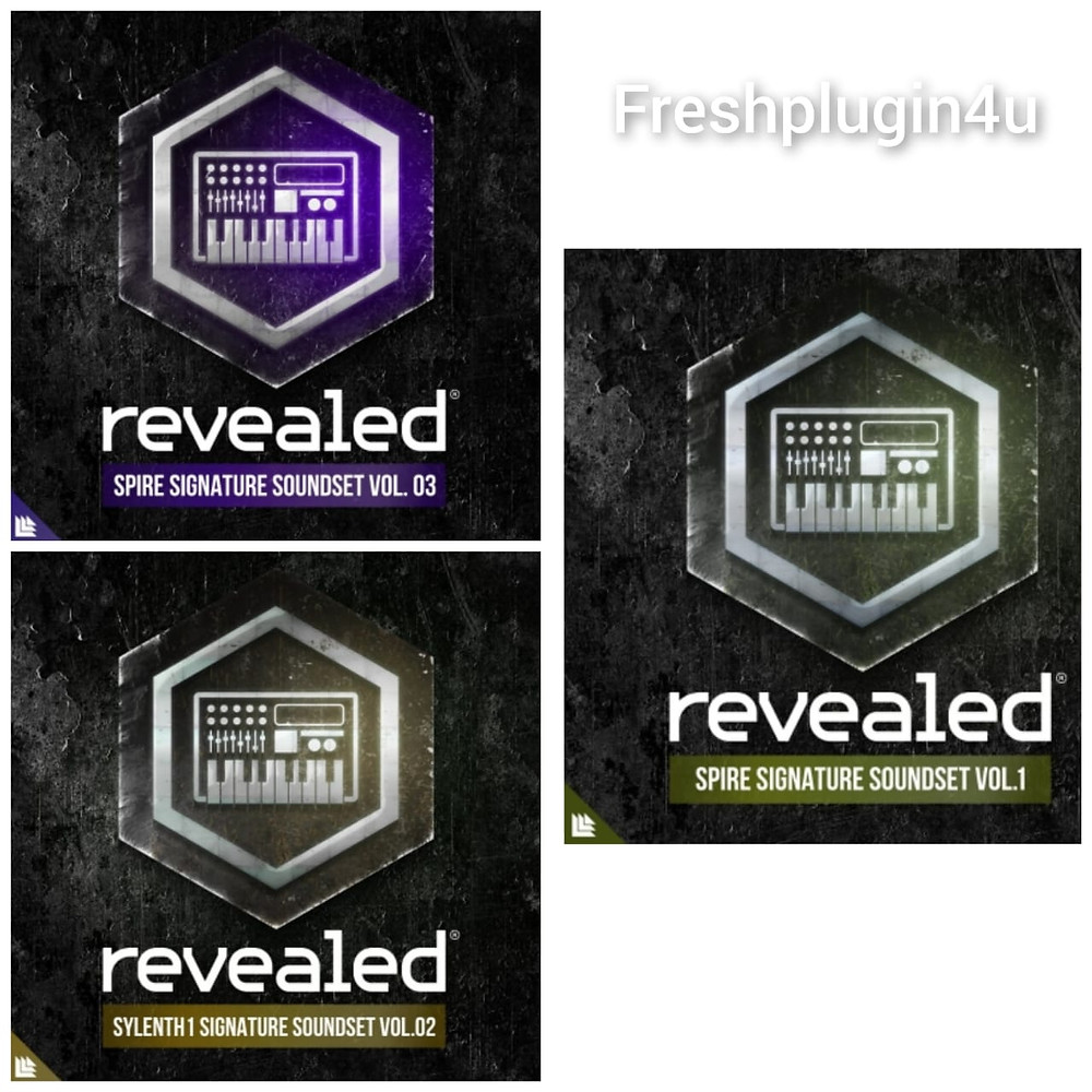 free Revealed Spire Signature Soundset Vol.1,2, and 3