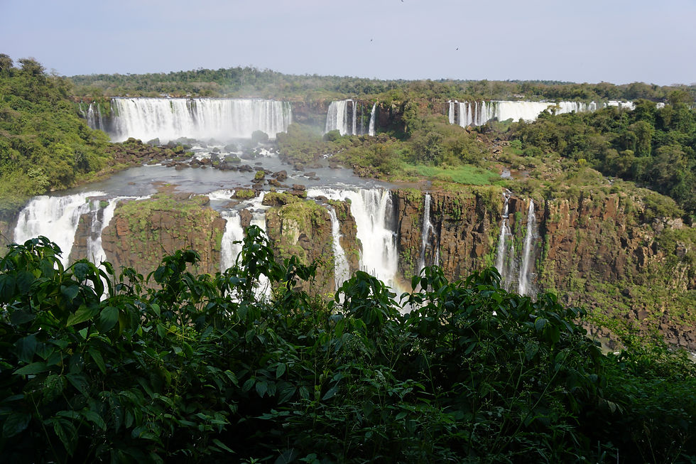 Cataras del Iguazú con niños