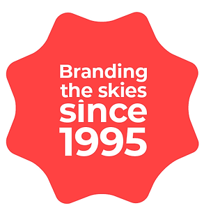 Branding the skies since 1995 at Larchfield Aerospace
