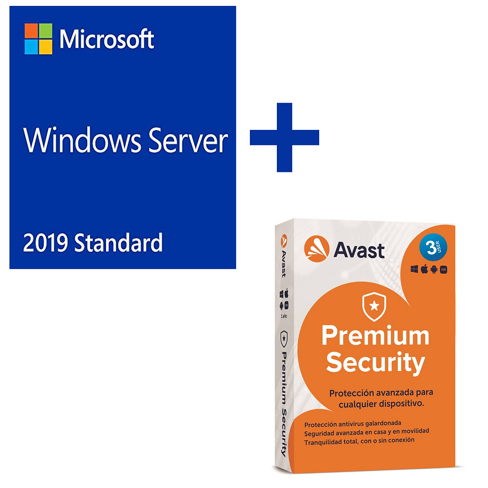 PROMO: Windows Server Stand 2019 + Antivirus Gratis (Digital)