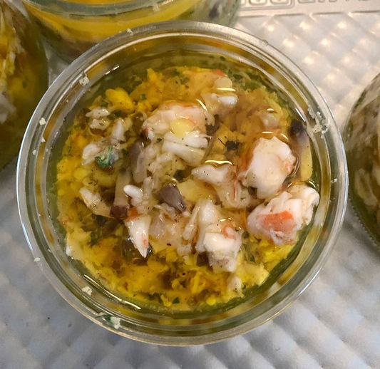 "Delicious and Easy Potted Shrimp Recipe - Perfect for Entertaining!"