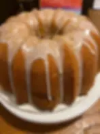 Honey Bun Pound Cake
