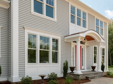 High-end Connecticut custom home by Uccello Fine Homes, LLC showcasing timeless architecture, expert craftsmanship, and superior construction by CT home builders.