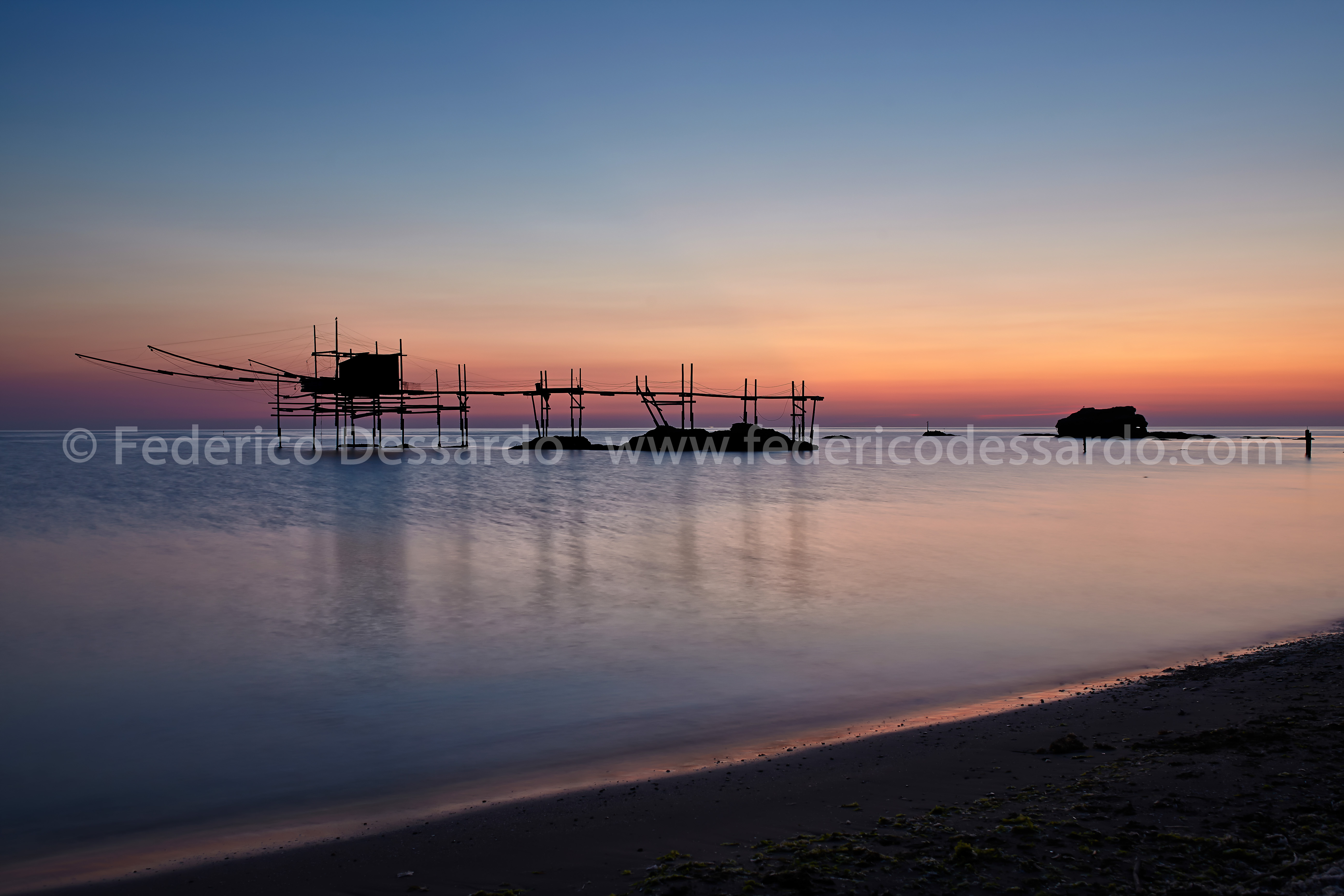 Il trabocco senza più pontile