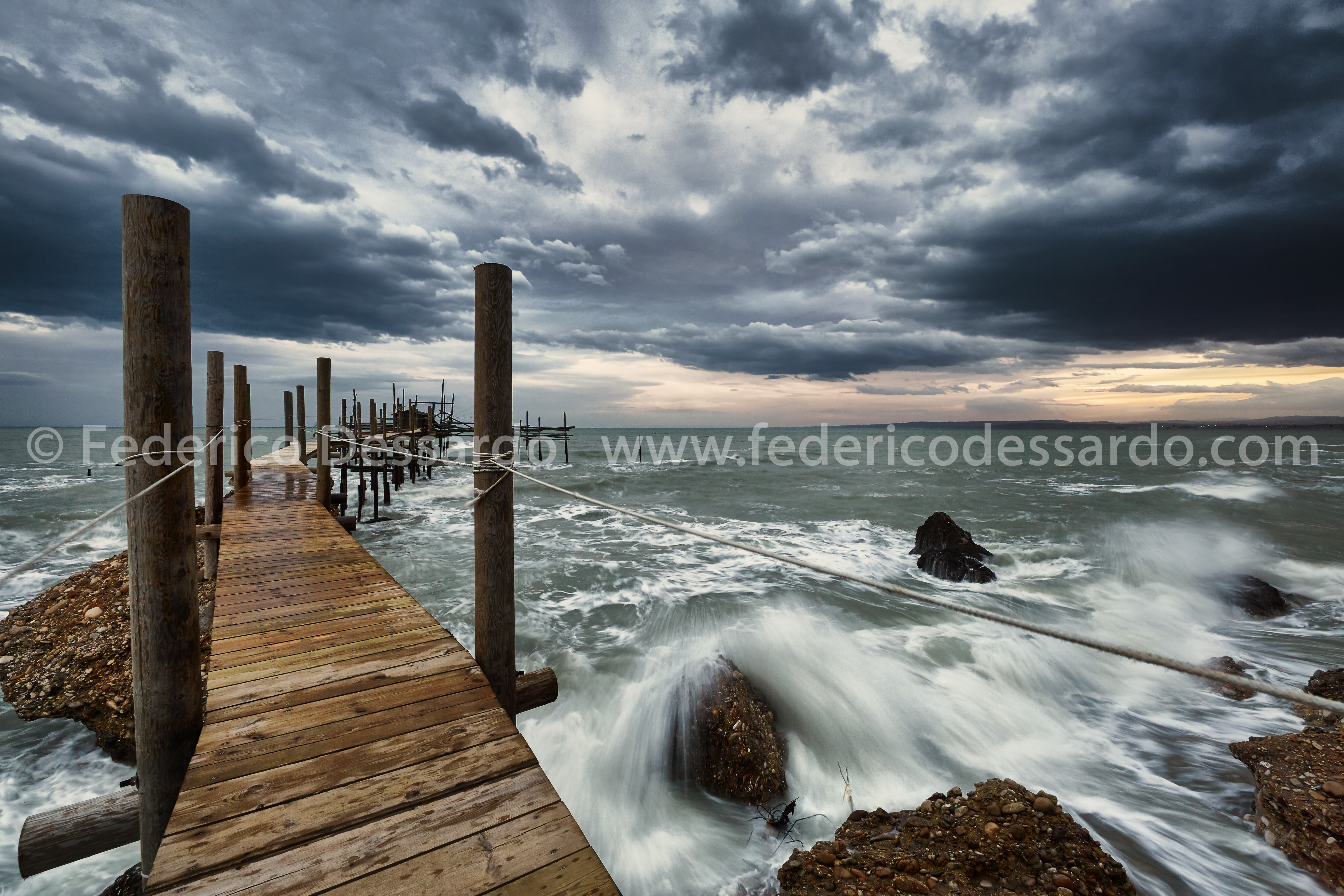 L'inverno sulla costa dei trabocchi