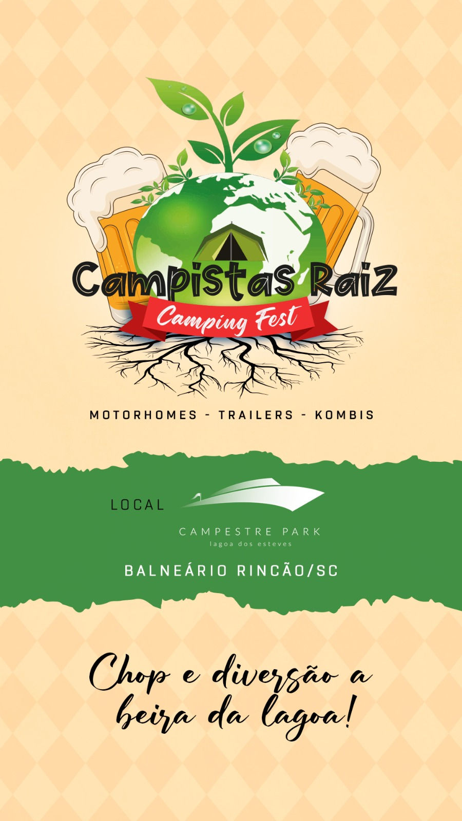 Oktober Camping Fest Campistas Raiz