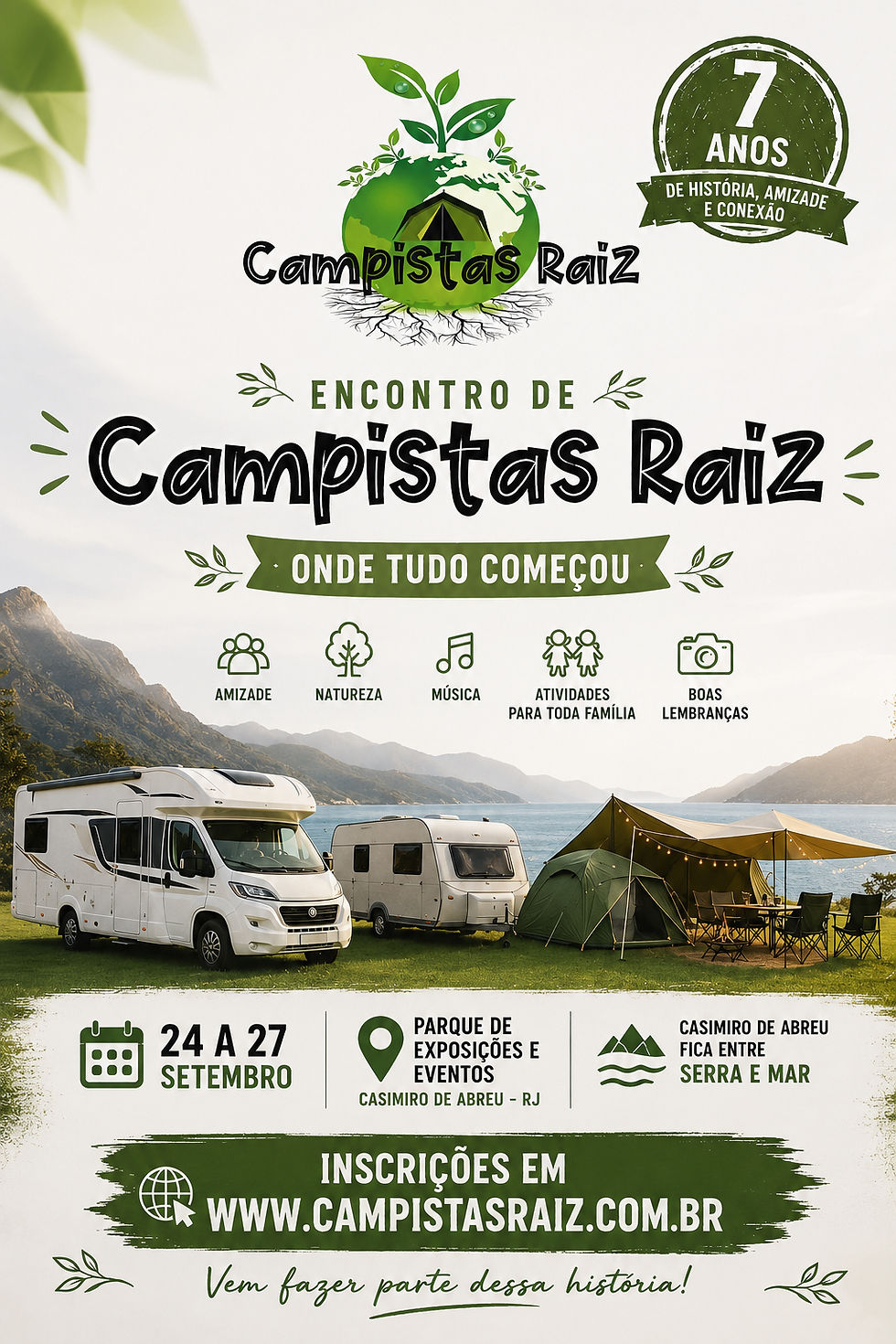 Encontro Campistas Raiz - Casimiro