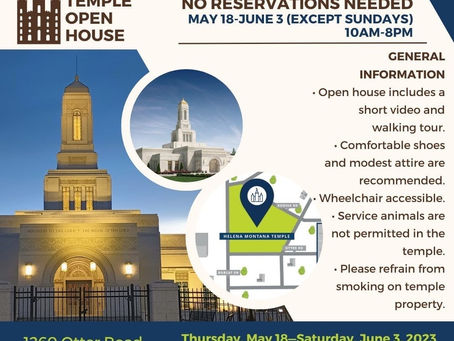 Helena Temple Church just opened (ASL Interpreters Available)