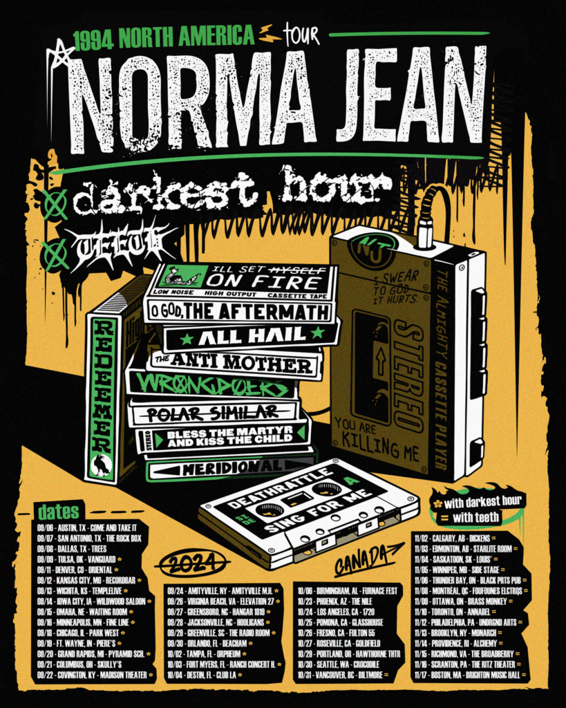 Darkest Hour Joins Norma Jean On North America Tour!