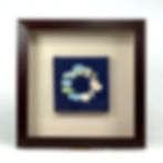 家紋入れ専門店が作ったインテリアお祝い額(松竹梅柄)