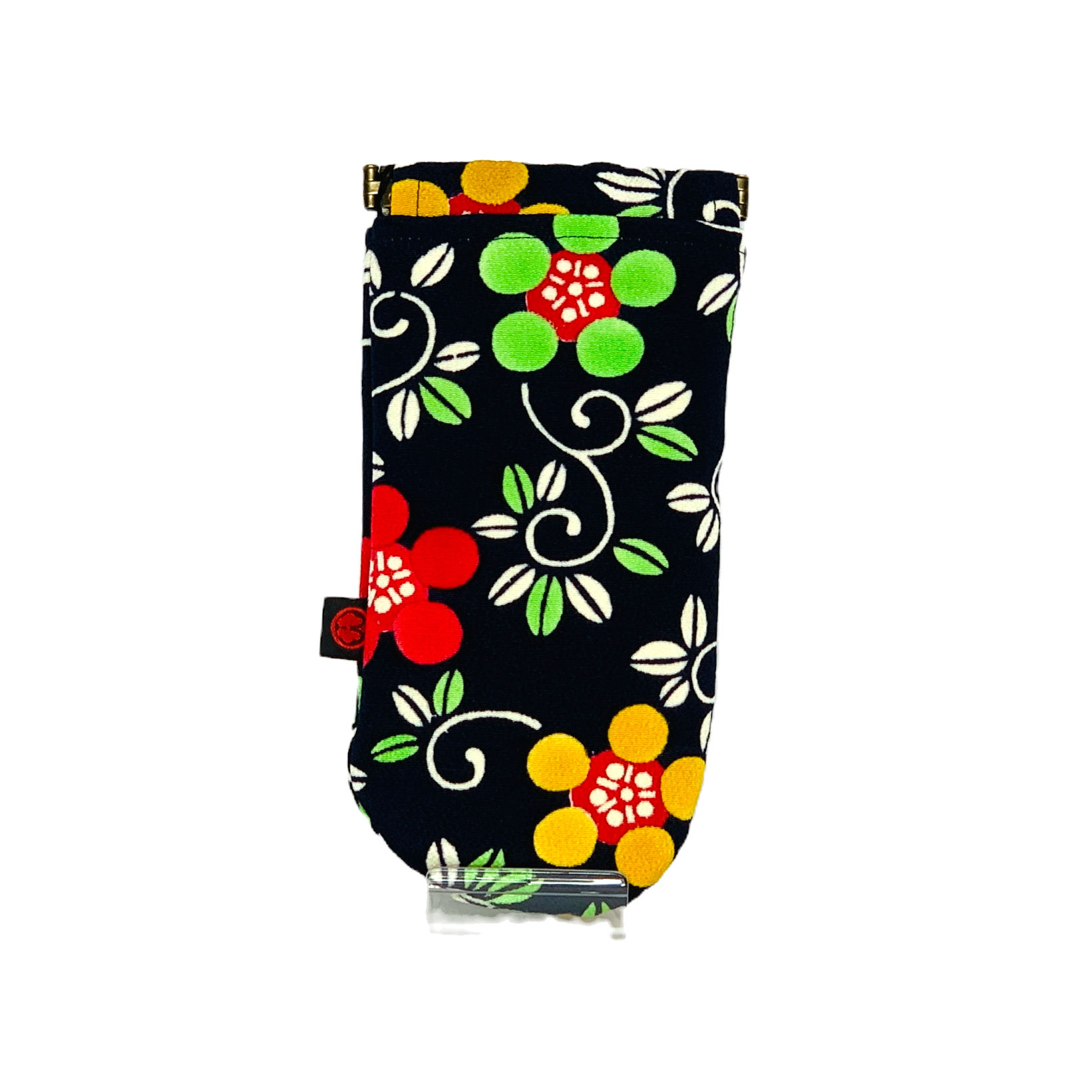 着物リメイク 眼鏡ケース 正面写真 一点もの 和雑貨