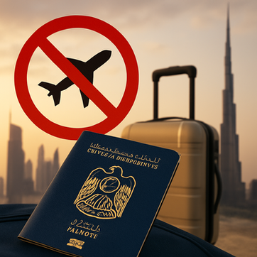 Travel Ban in Dubai: Causes, Consequences and How to Remove It