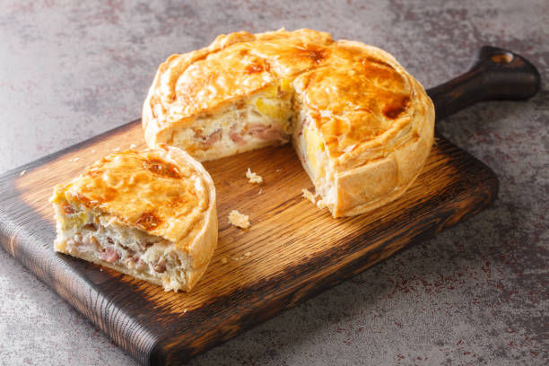 New Zealand bacon and egg pie