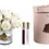 Thumbnail: Luxury Grand Rose Bud Bouquet - Gold Badge - Blush - Pink Box