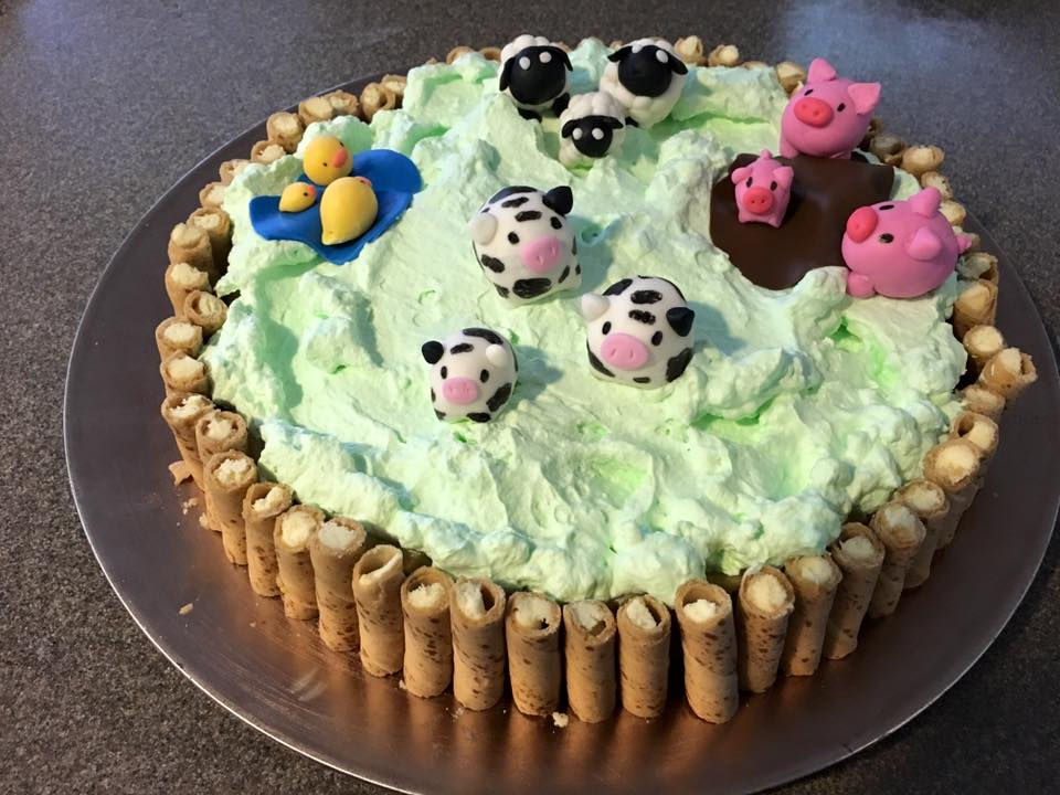 Lemon Tart Farm Cake